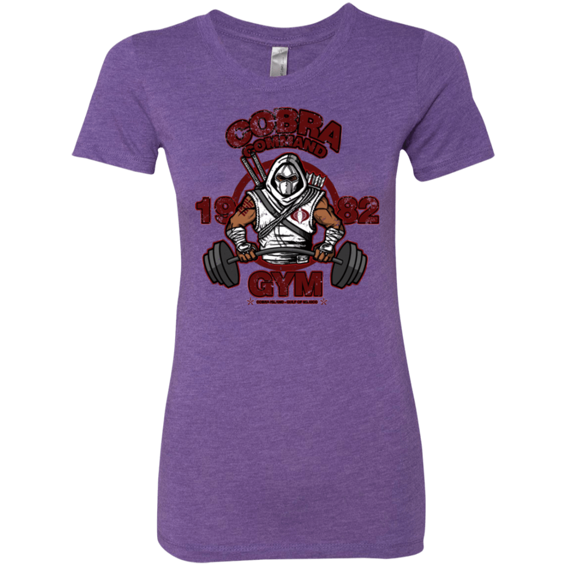 T-Shirts Purple Rush / Small Cobra Command Gym Women's Triblend T-Shirt