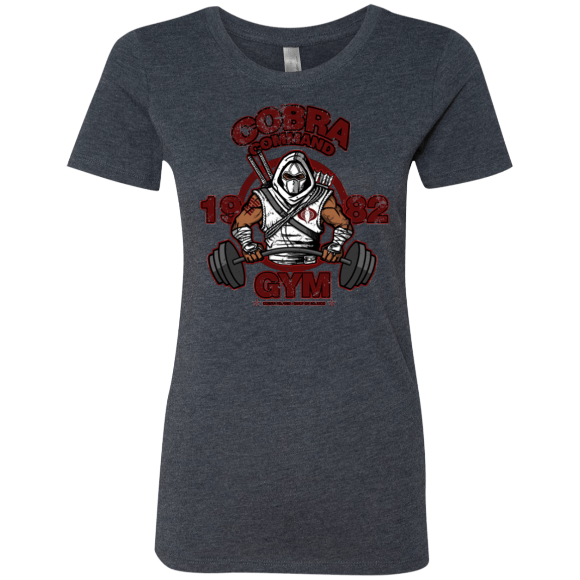T-Shirts Vintage Navy / Small Cobra Command Gym Women's Triblend T-Shirt