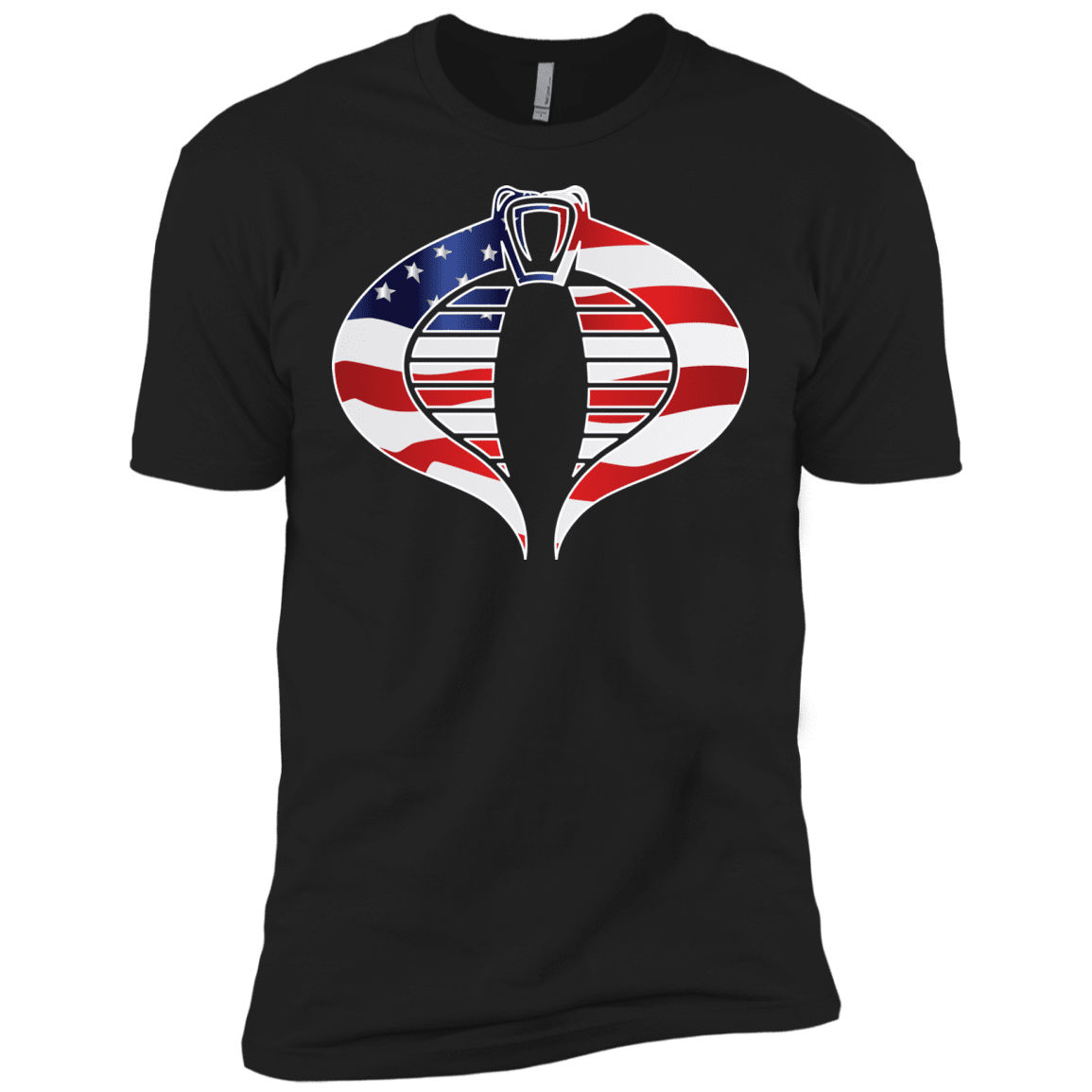 T-Shirts Black / X-Small COBRA FLAG Men's Premium T-Shirt