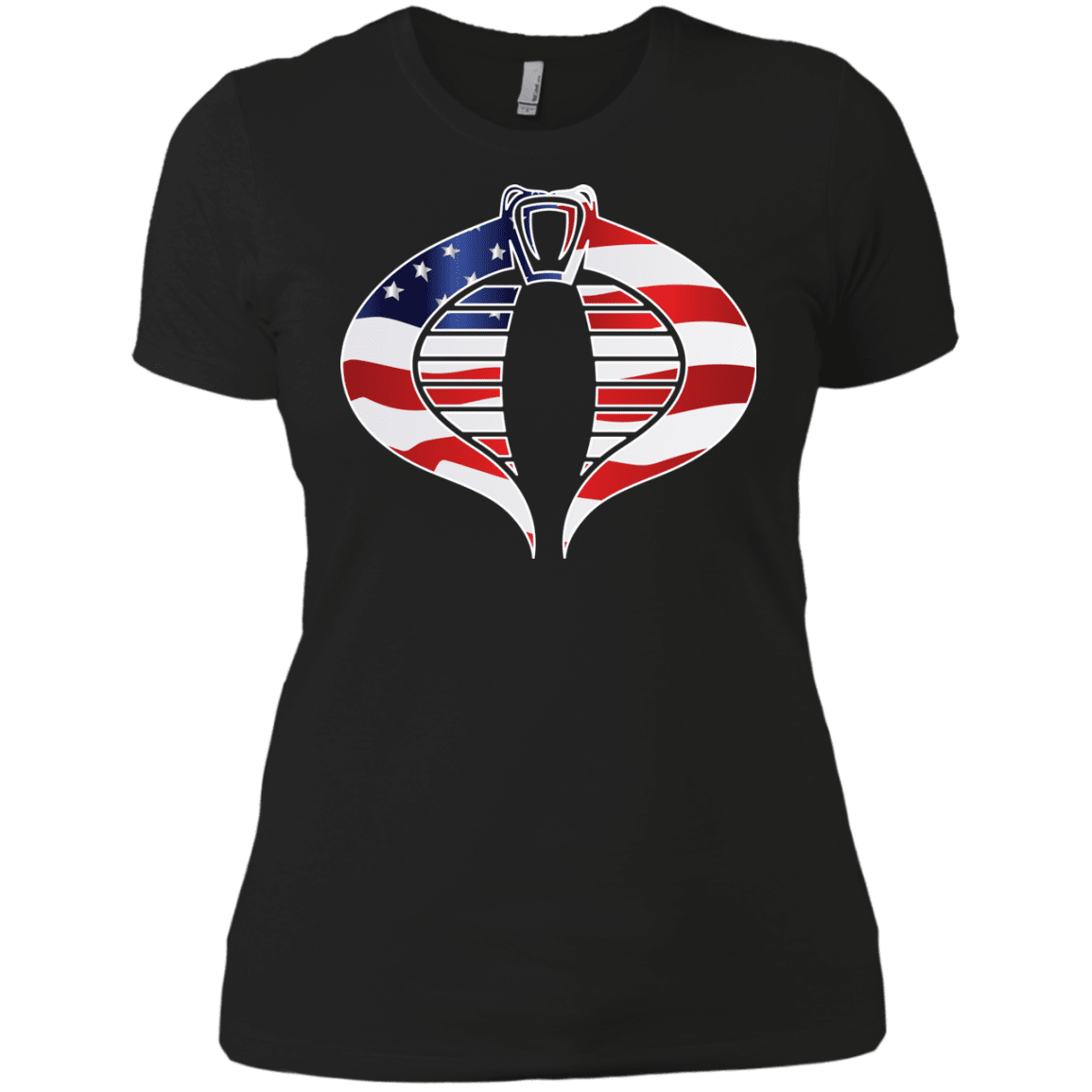 T-Shirts Black / X-Small COBRA FLAG Women's Premium T-Shirt