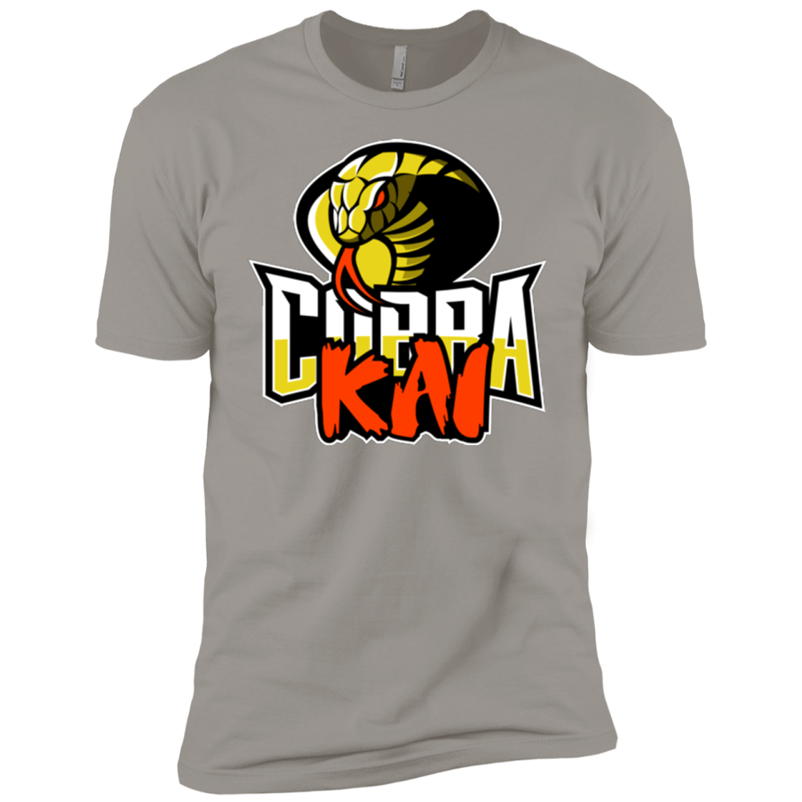 T-Shirts Light Grey / YXS COBRA KAI Boys Premium T-Shirt