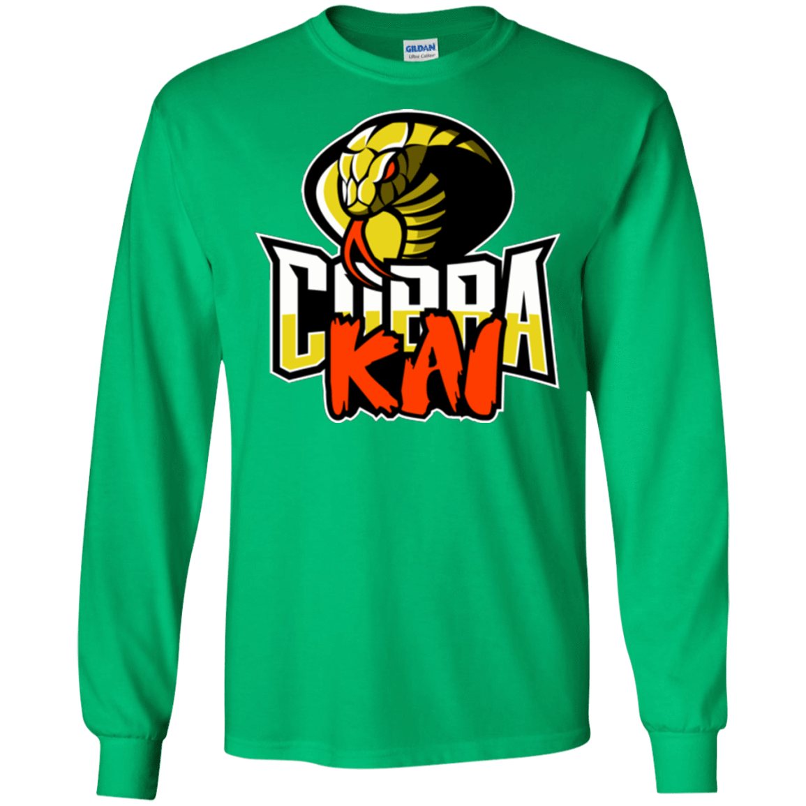T-Shirts Irish Green / S COBRA KAI Men's Long Sleeve T-Shirt
