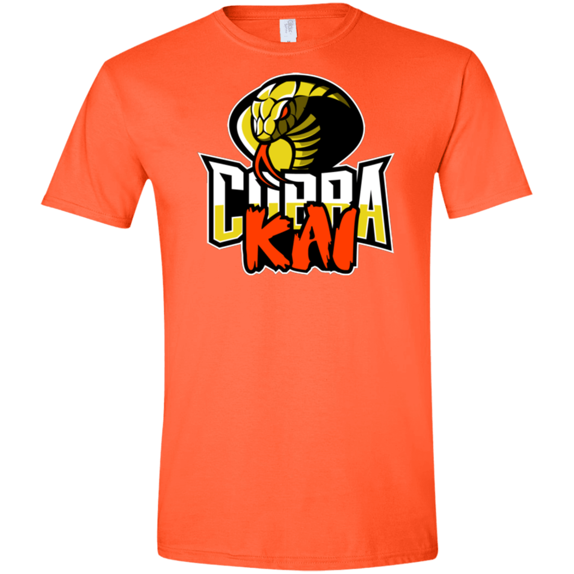 T-Shirts Orange / S COBRA KAI Men's Semi-Fitted Softstyle
