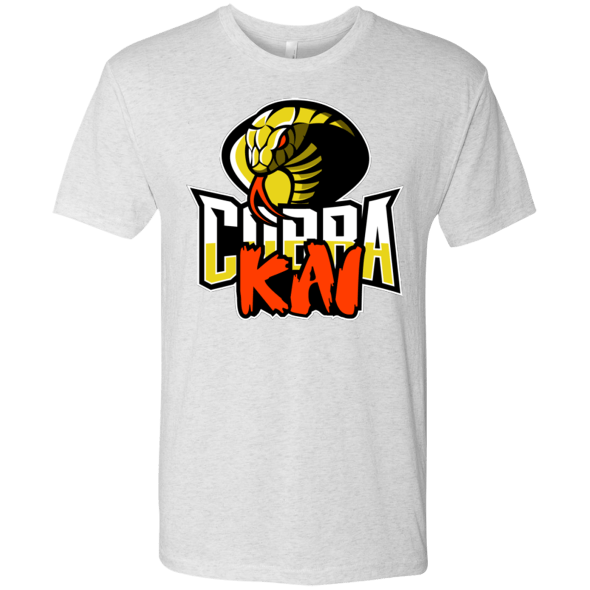 T-Shirts Heather White / S COBRA KAI Men's Triblend T-Shirt