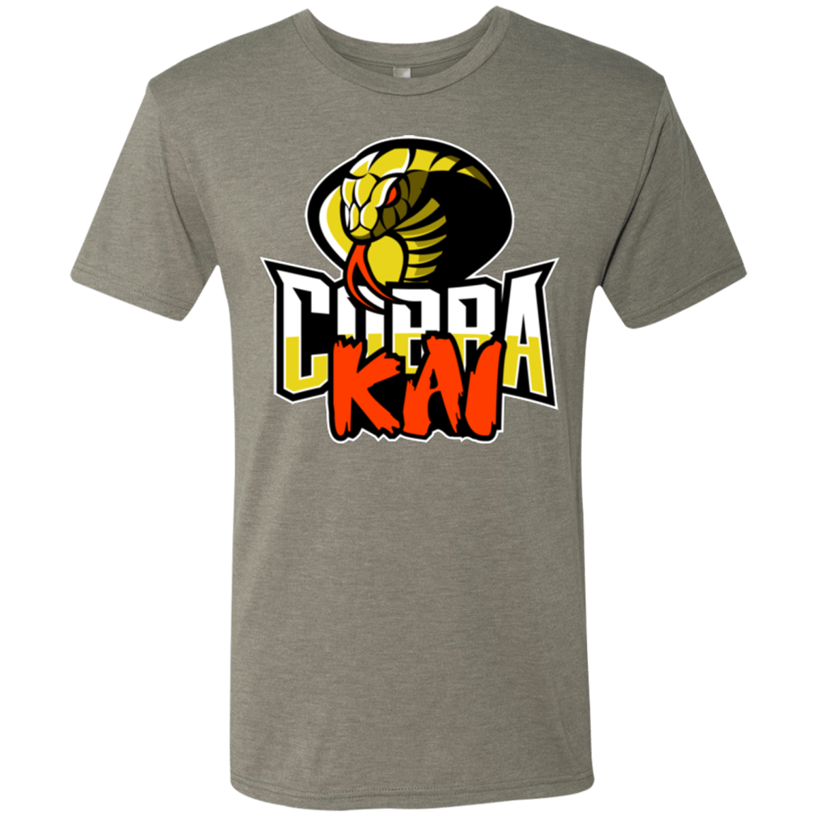 T-Shirts Venetian Grey / S COBRA KAI Men's Triblend T-Shirt