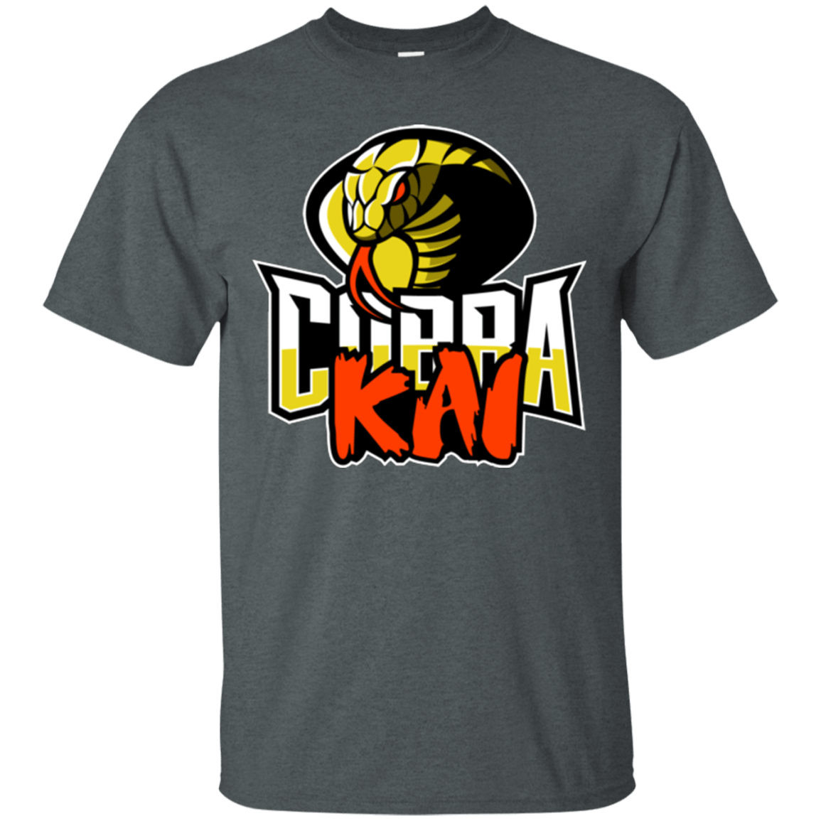T-Shirts Dark Heather / S COBRA KAI T-Shirt