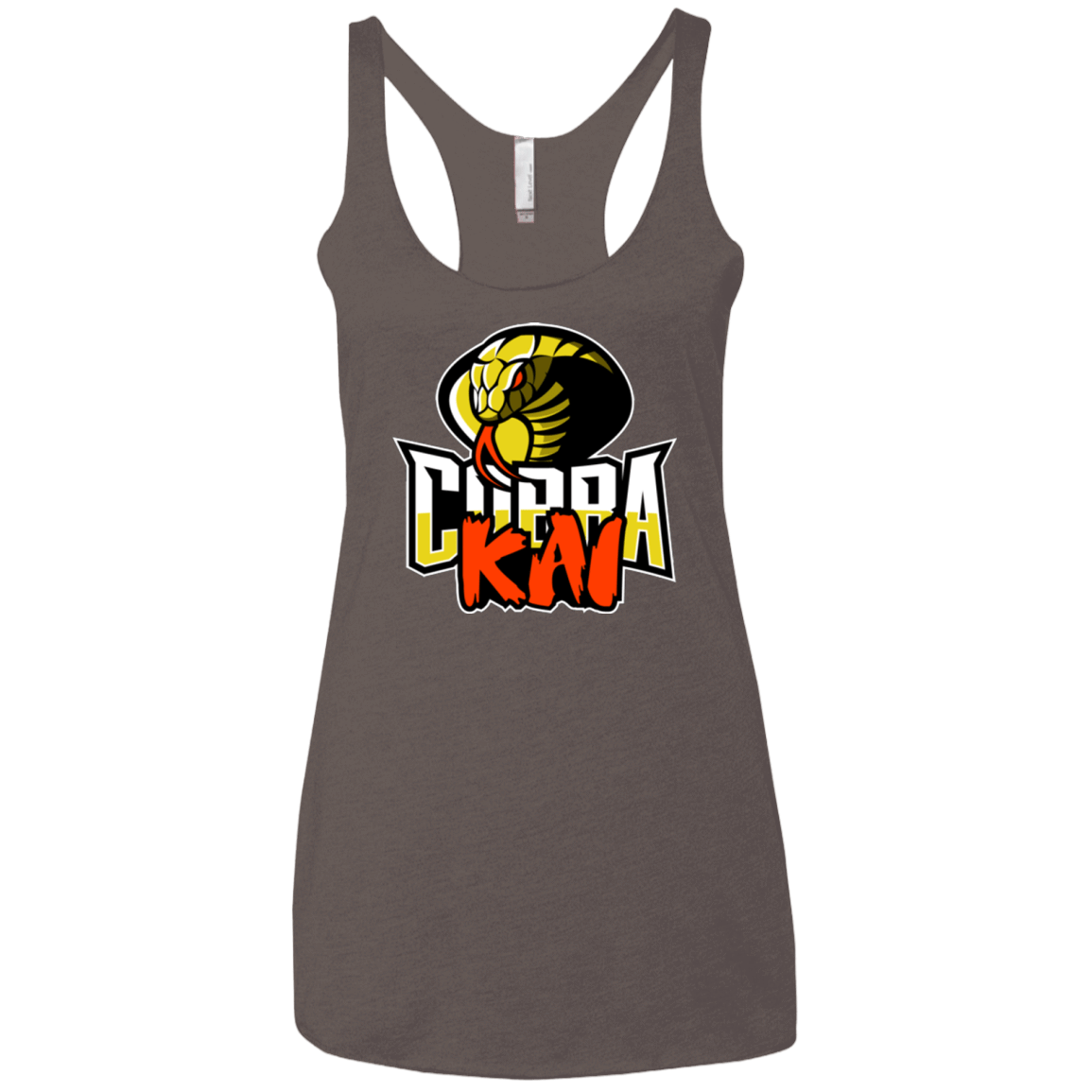 T-Shirts Macchiato / X-Small COBRA KAI Women's Triblend Racerback Tank