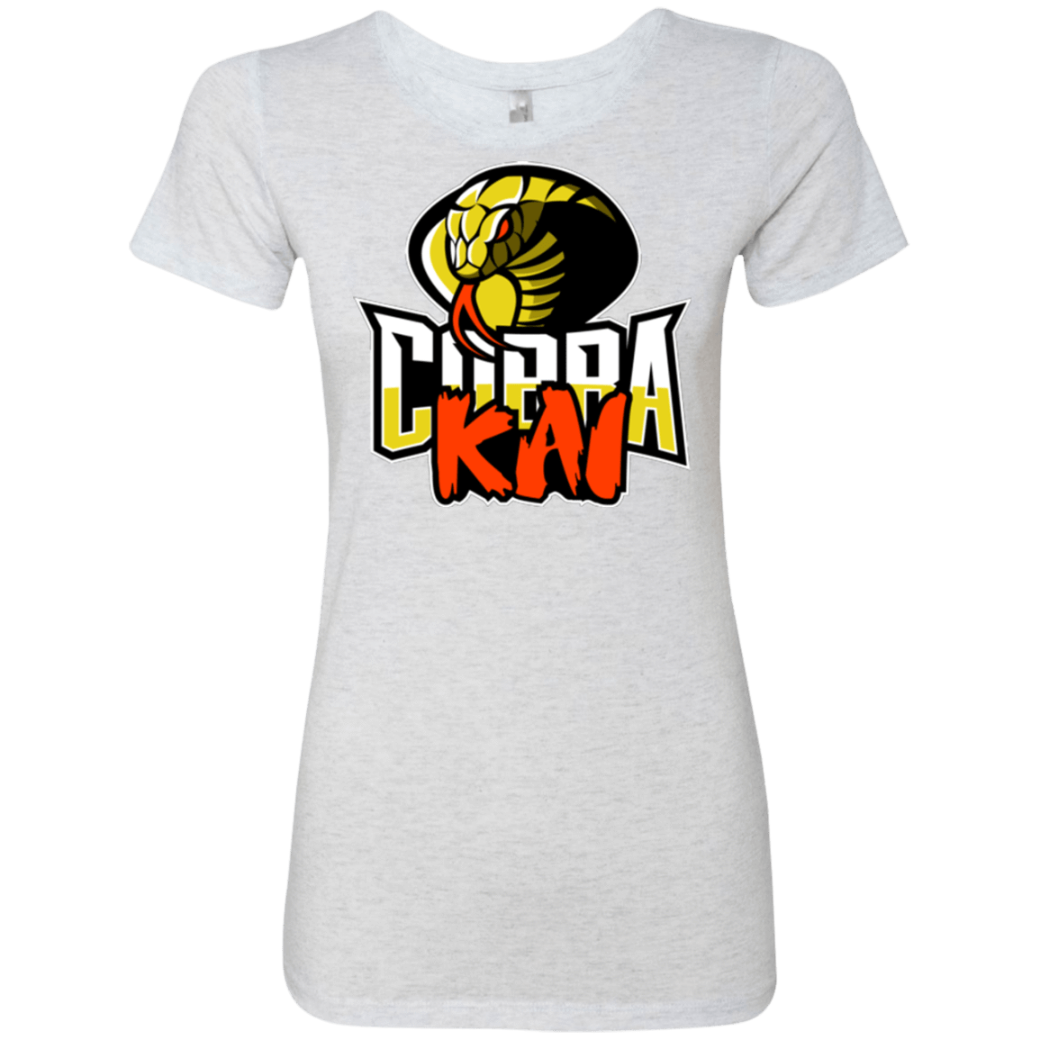 T-Shirts Heather White / S COBRA KAI Women's Triblend T-Shirt