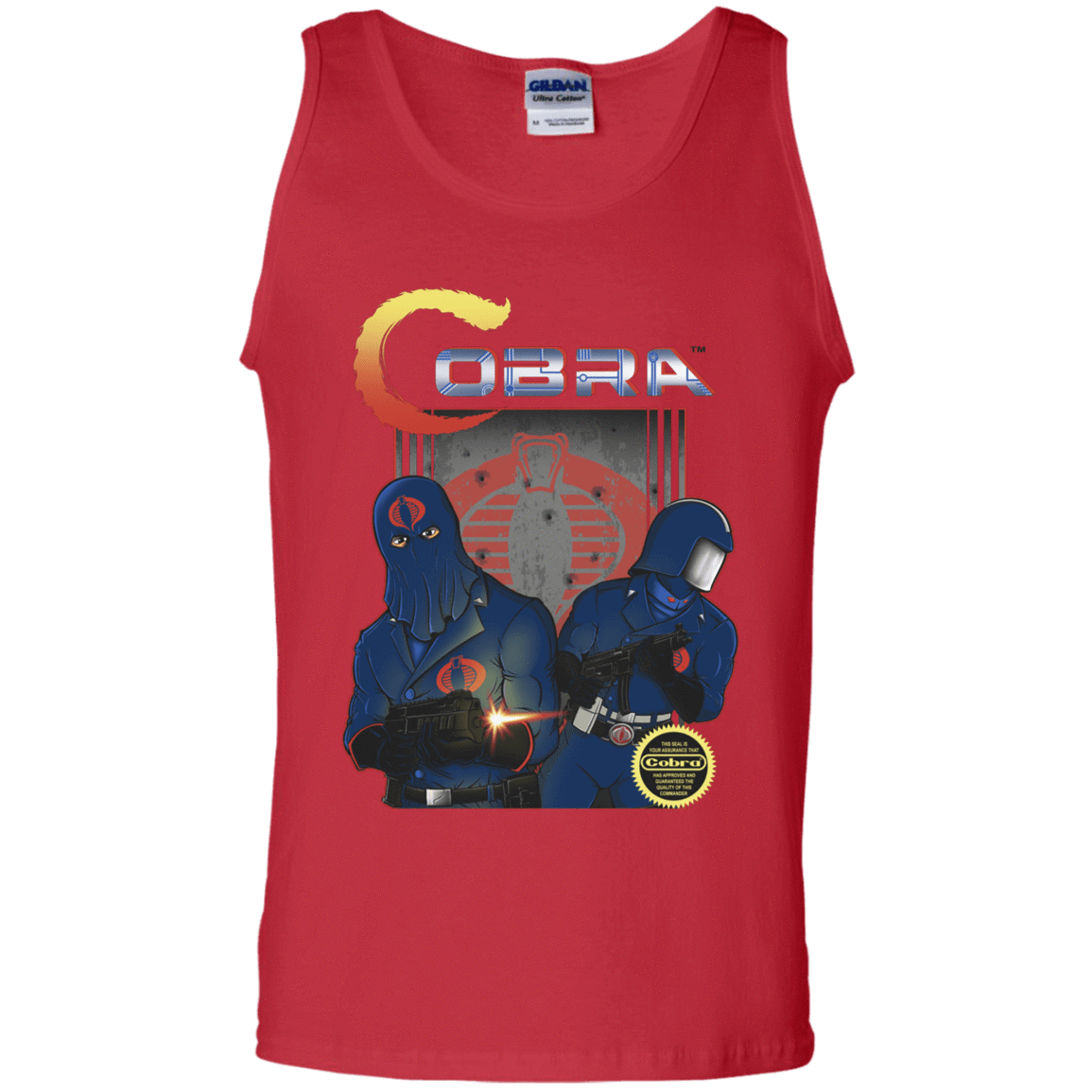 T-Shirts Red / S COBRA Men's Tank Top
