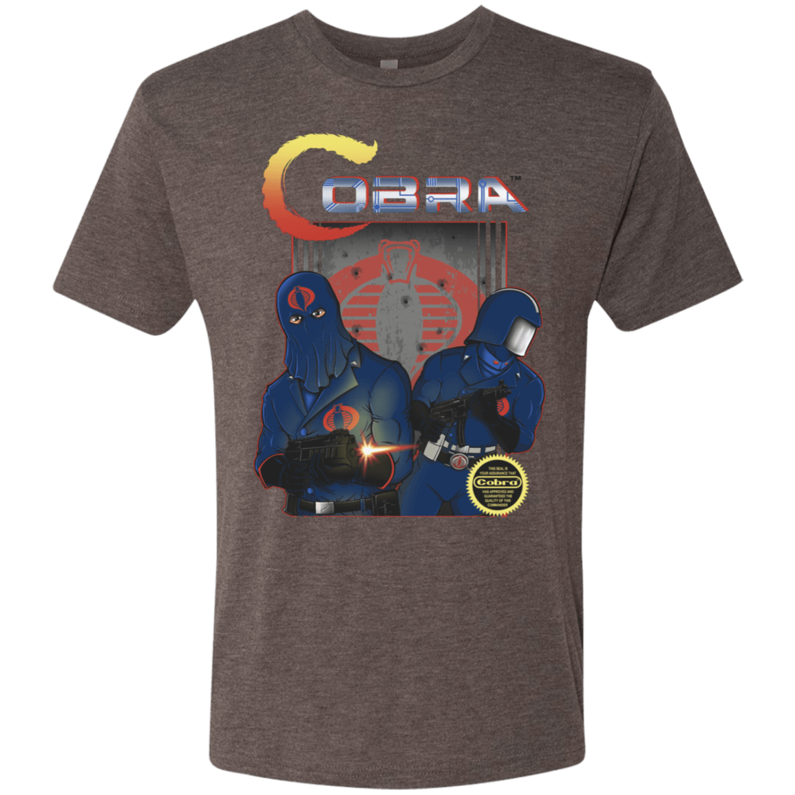 T-Shirts Macchiato / S COBRA Men's Triblend T-Shirt