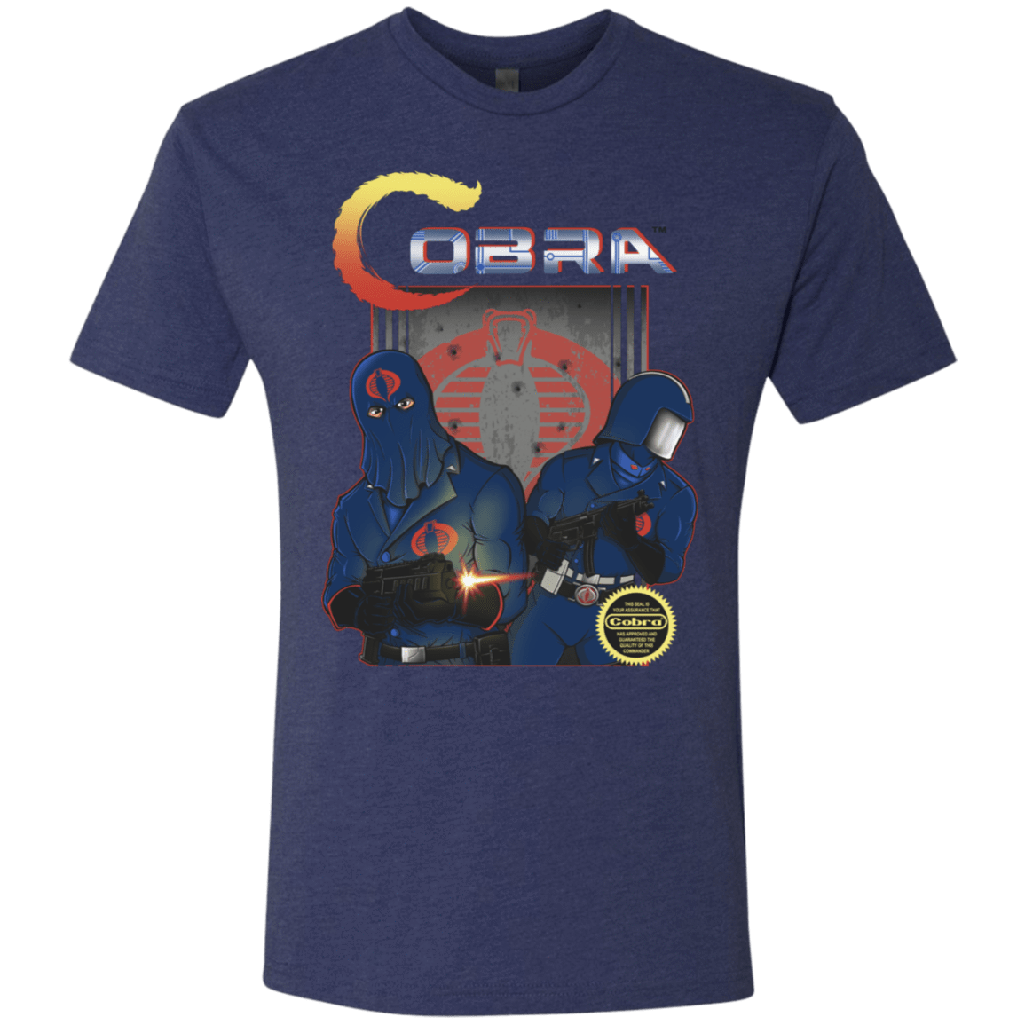 T-Shirts Vintage Navy / S COBRA Men's Triblend T-Shirt