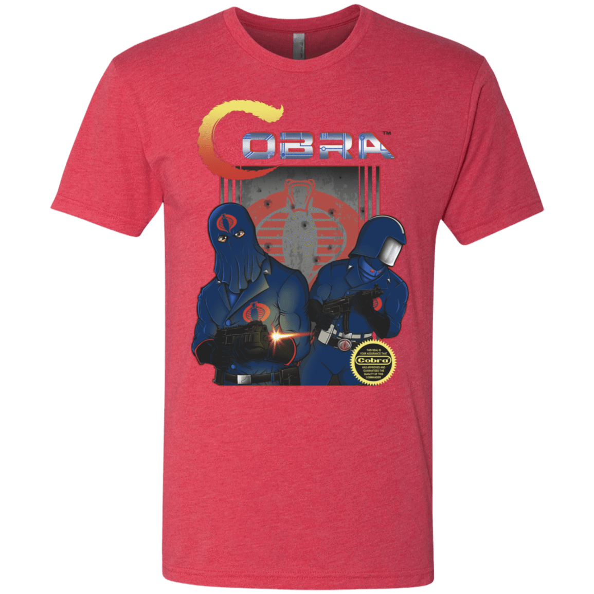 T-Shirts Vintage Red / S COBRA Men's Triblend T-Shirt