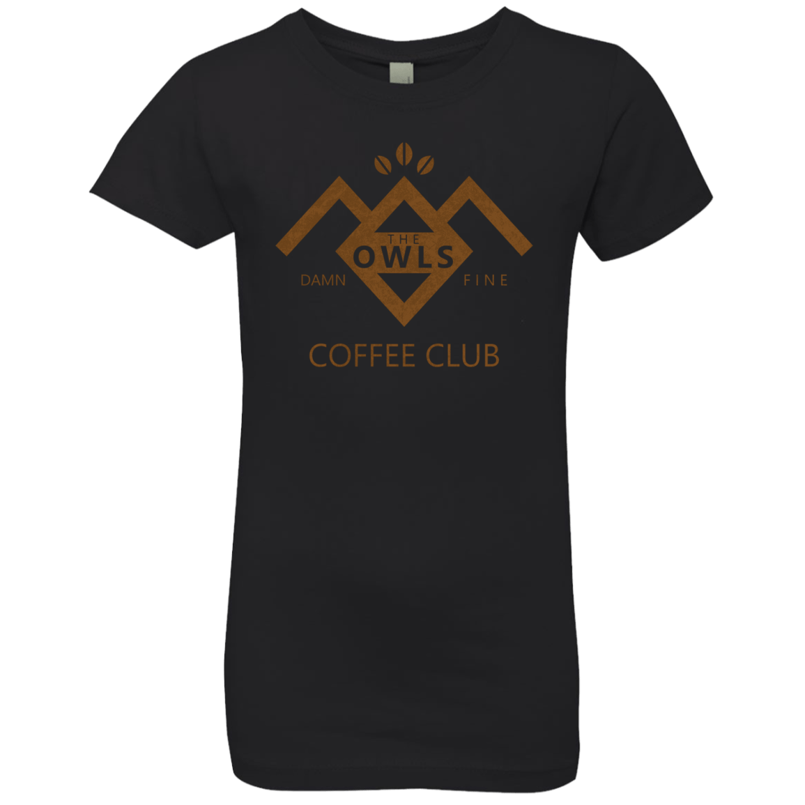 T-Shirts Black / YXS Coffee Club Girls Premium T-Shirt
