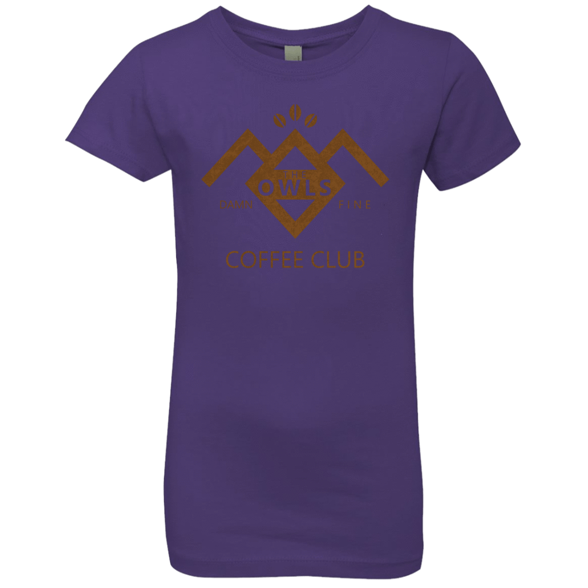 T-Shirts Purple Rush / YXS Coffee Club Girls Premium T-Shirt
