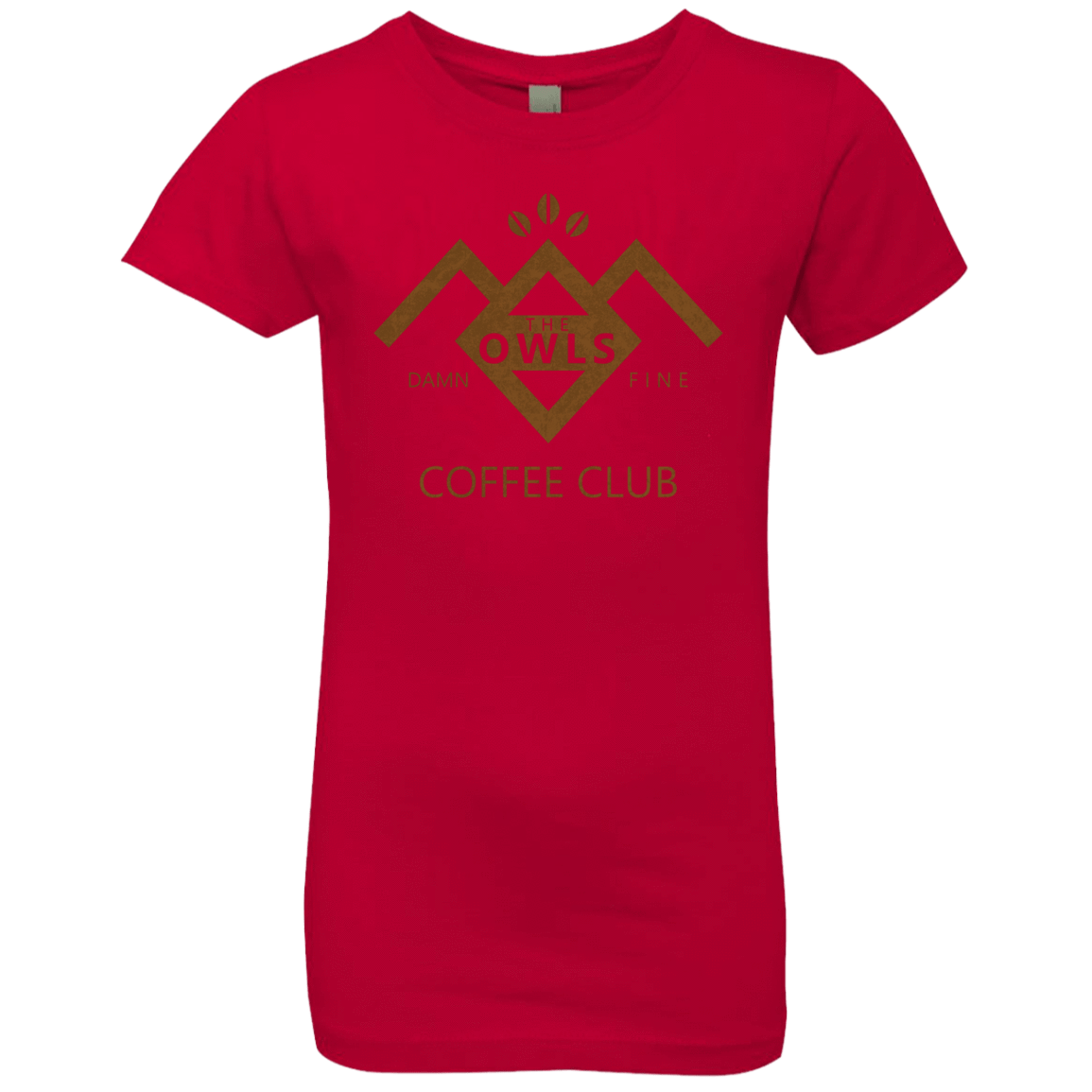 T-Shirts Red / YXS Coffee Club Girls Premium T-Shirt