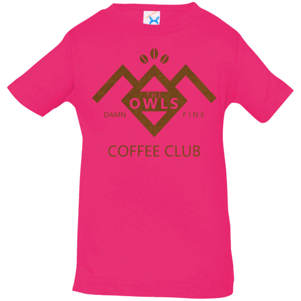 T-Shirts Hot Pink / 6 Months Coffee Club Infant PremiumT-Shirt