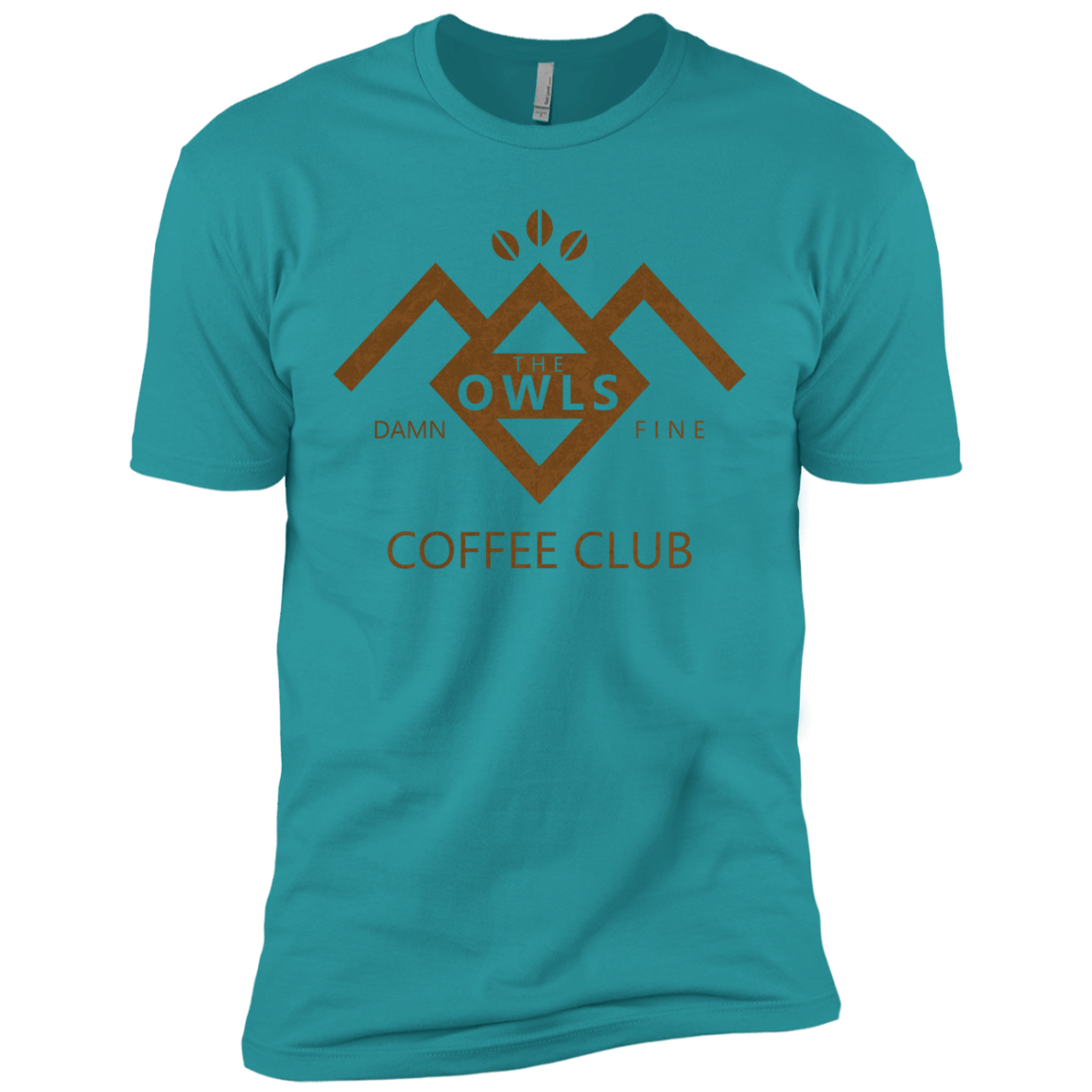 T-Shirts Tahiti Blue / X-Small Coffee Club Men's Premium T-Shirt
