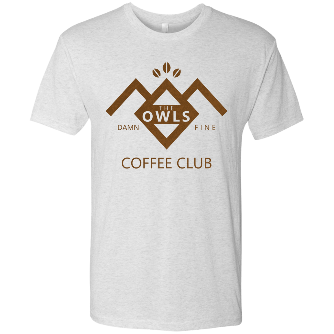 T-Shirts Heather White / Small Coffee Club Men's Triblend T-Shirt