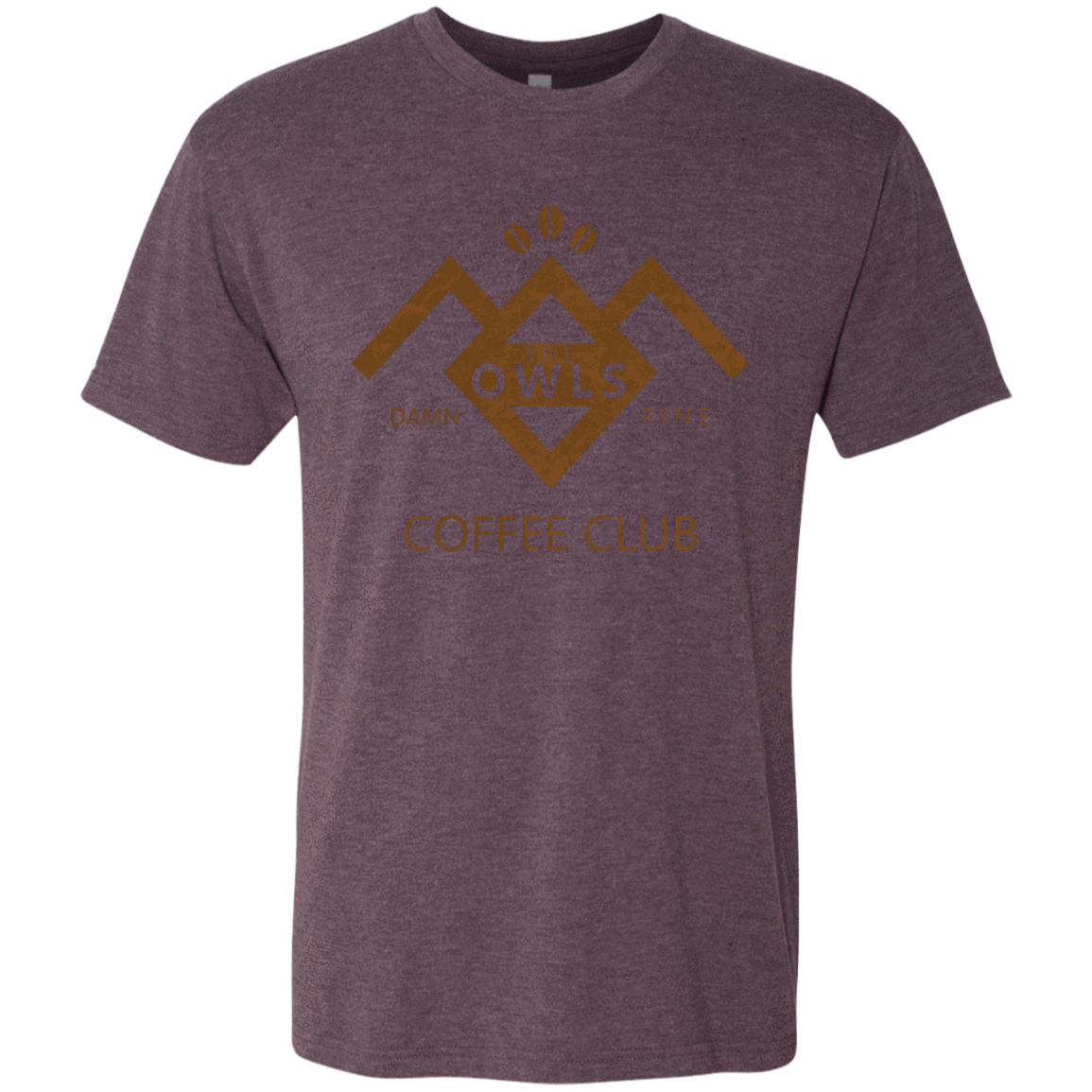 T-Shirts Vintage Purple / Small Coffee Club Men's Triblend T-Shirt
