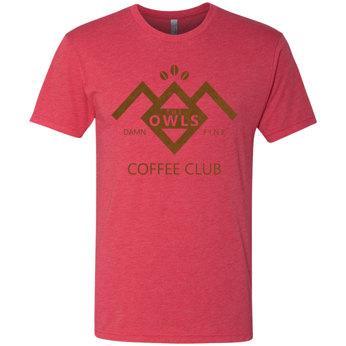 T-Shirts Vintage Red / Small Coffee Club Men's Triblend T-Shirt