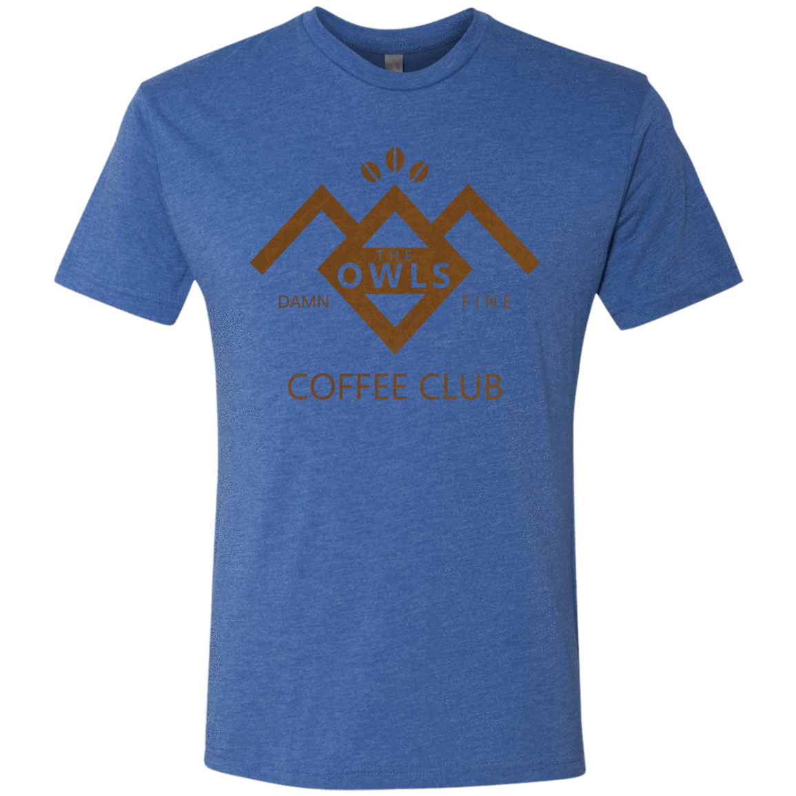 T-Shirts Vintage Royal / Small Coffee Club Men's Triblend T-Shirt