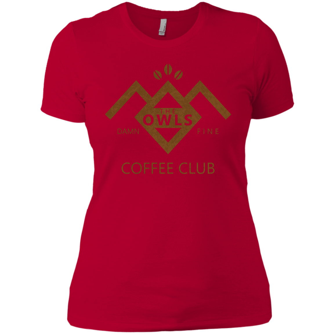 T-Shirts Red / X-Small Coffee Club Women's Premium T-Shirt