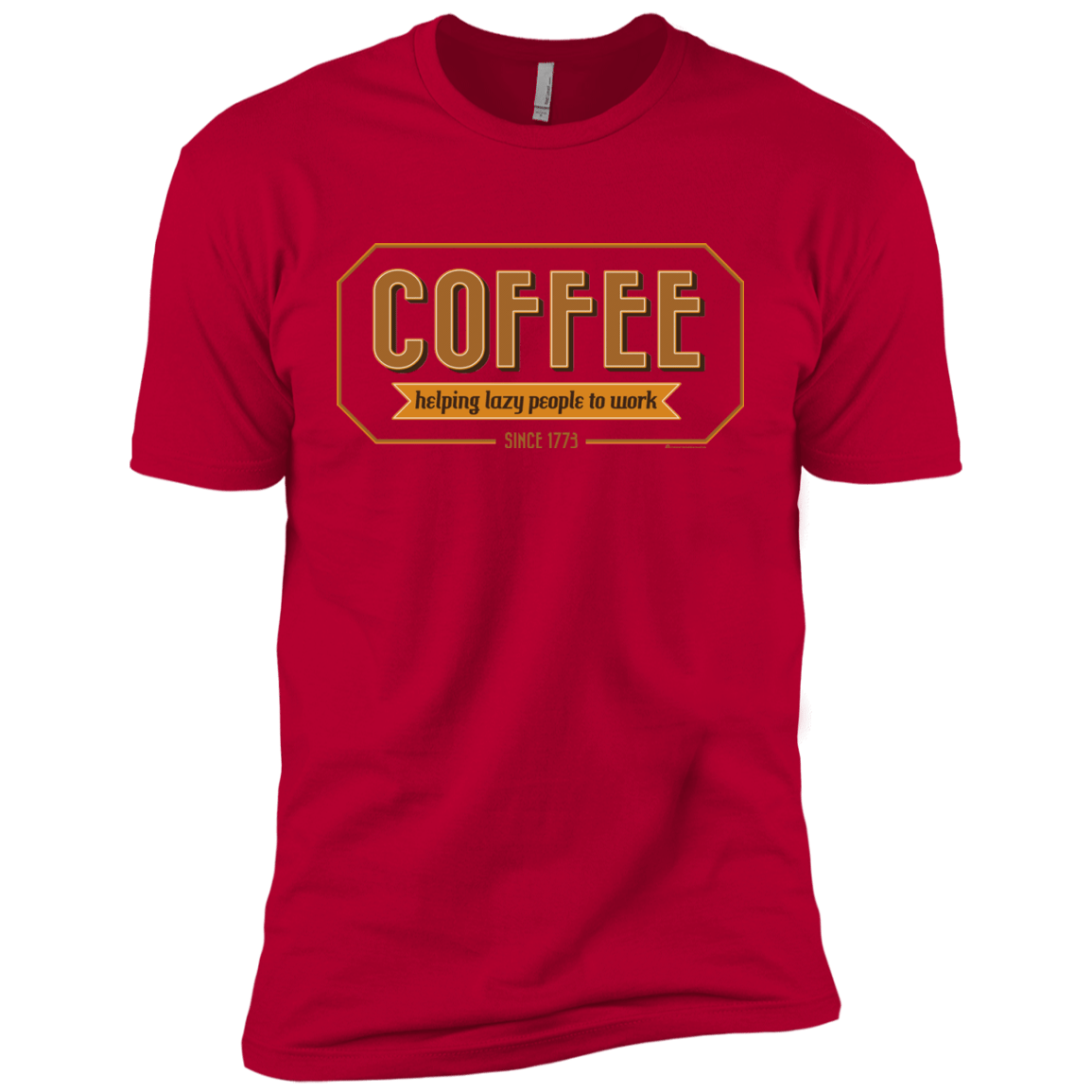 T-Shirts Red / YXS Coffee For Lazy People Boys Premium T-Shirt