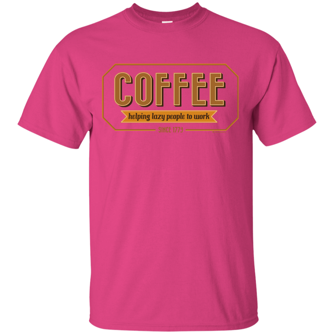 T-Shirts Heliconia / Small Coffee For Lazy People T-Shirt