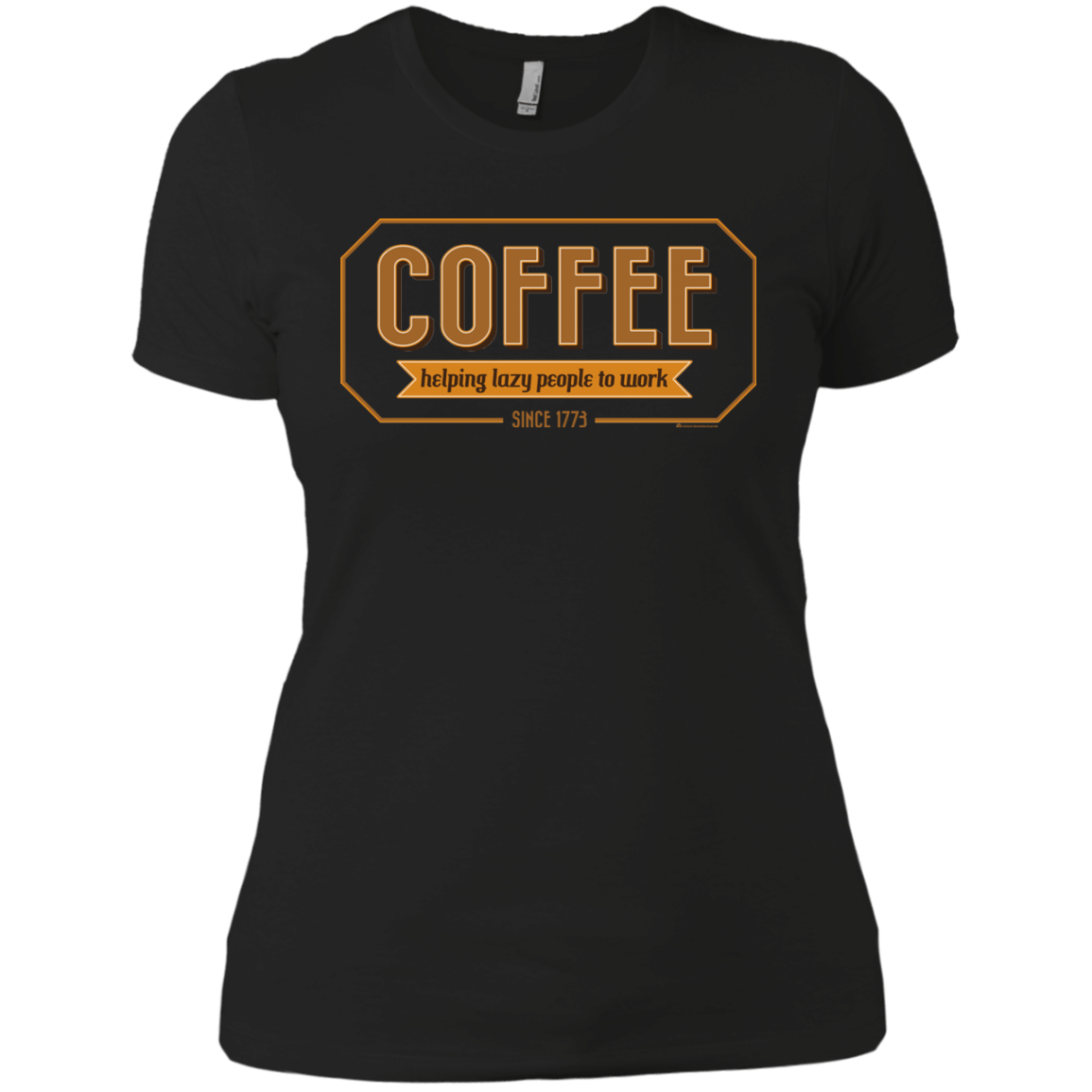 T-Shirts Black / X-Small Coffee For Lazy People Women's Premium T-Shirt