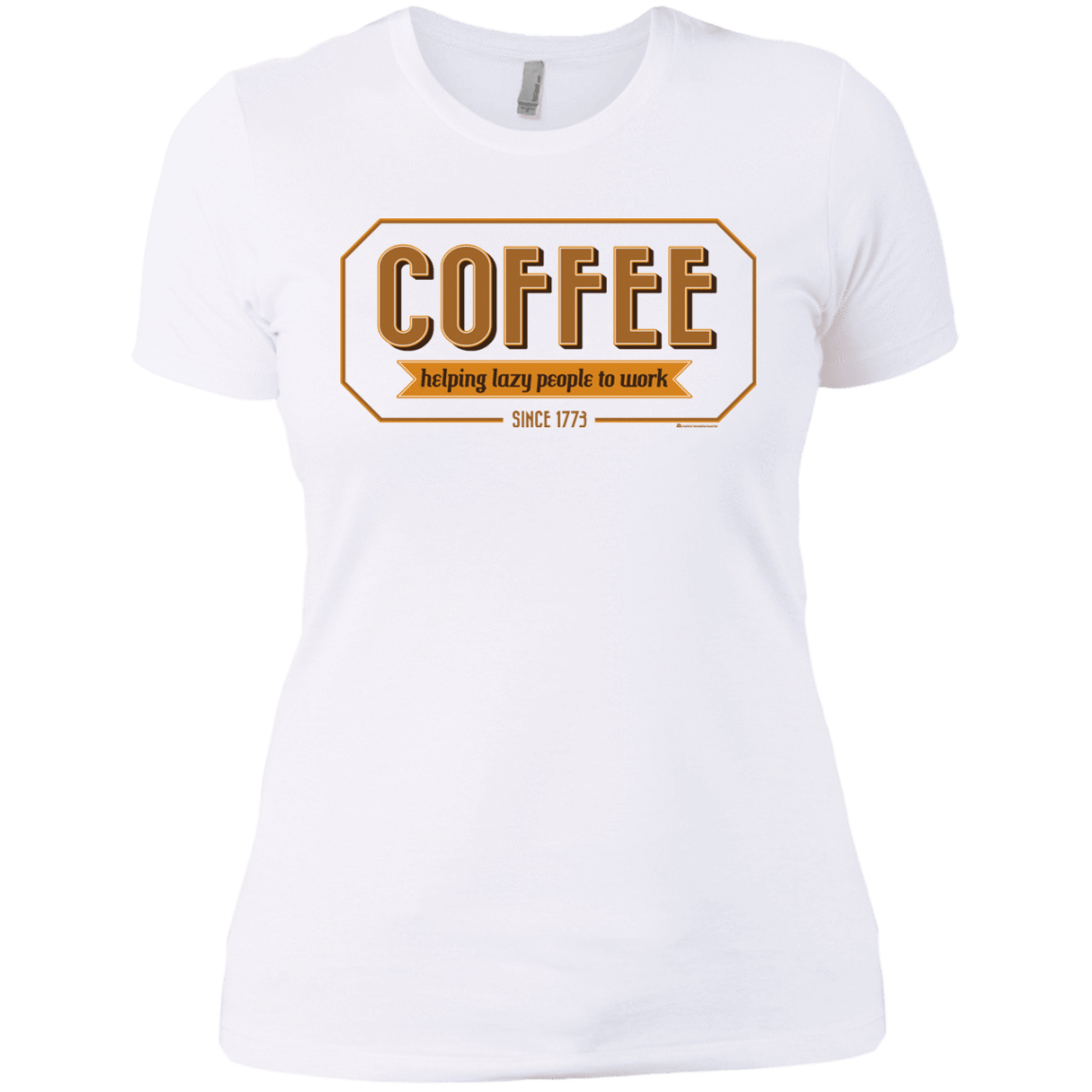 T-Shirts White / X-Small Coffee For Lazy People Women's Premium T-Shirt