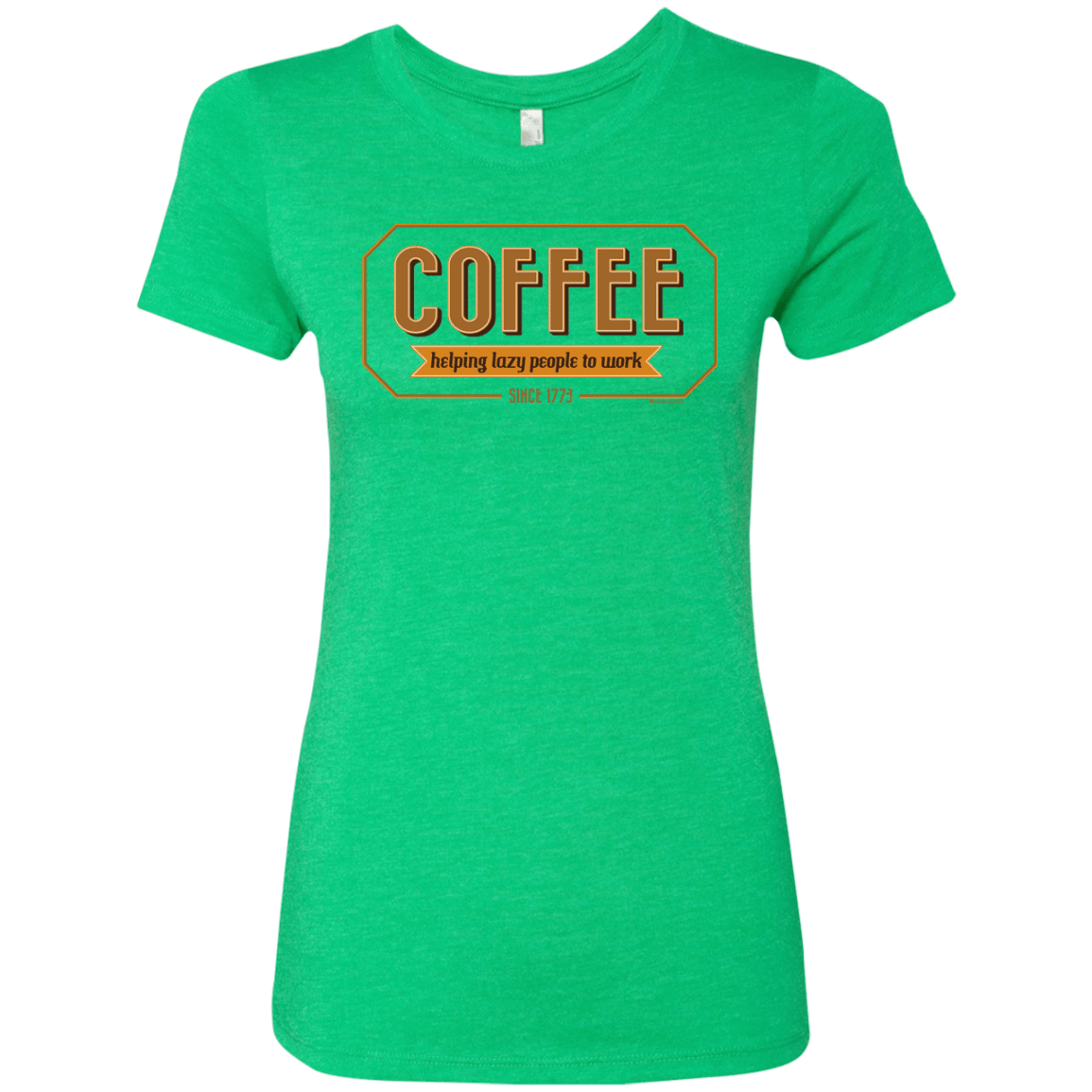 T-Shirts Envy / Small Coffee For Lazy People Women's Triblend T-Shirt