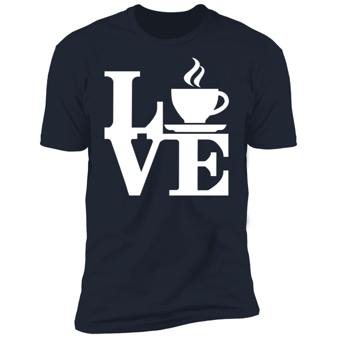 T-Shirts Midnight Navy / S Coffee Love Men's Premium T-Shirt