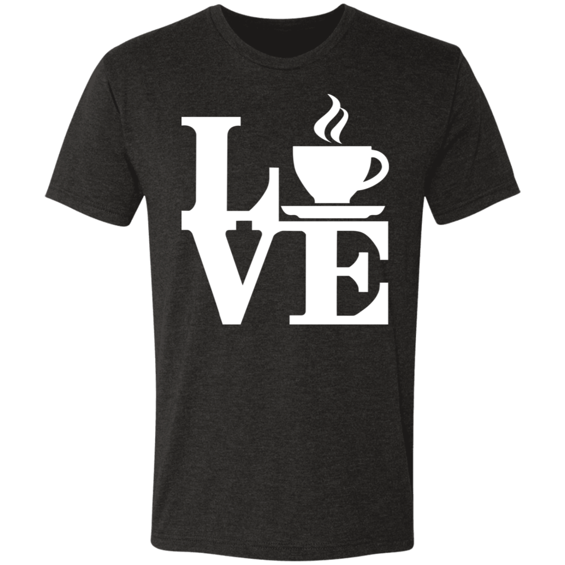 T-Shirts Vintage Black / S Coffee Love Men's Triblend T-Shirt