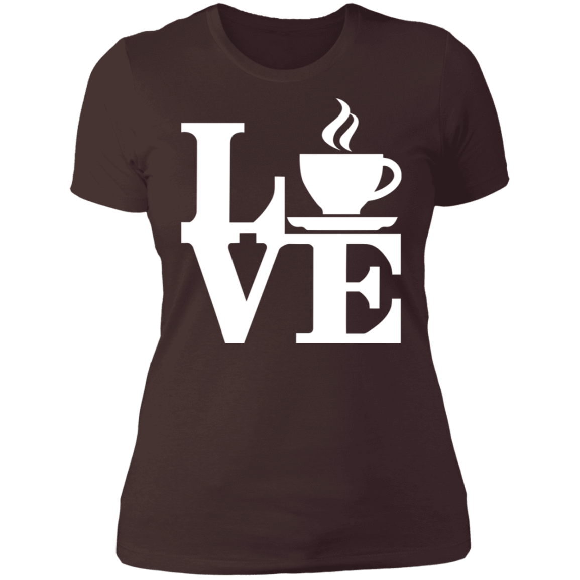 T-Shirts Dark Chocolate / S Coffee Love Women's Premium T-Shirt