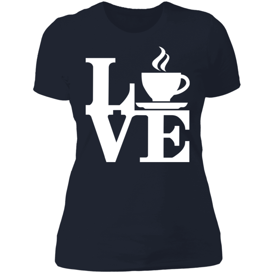 T-Shirts Midnight Navy / S Coffee Love Women's Premium T-Shirt