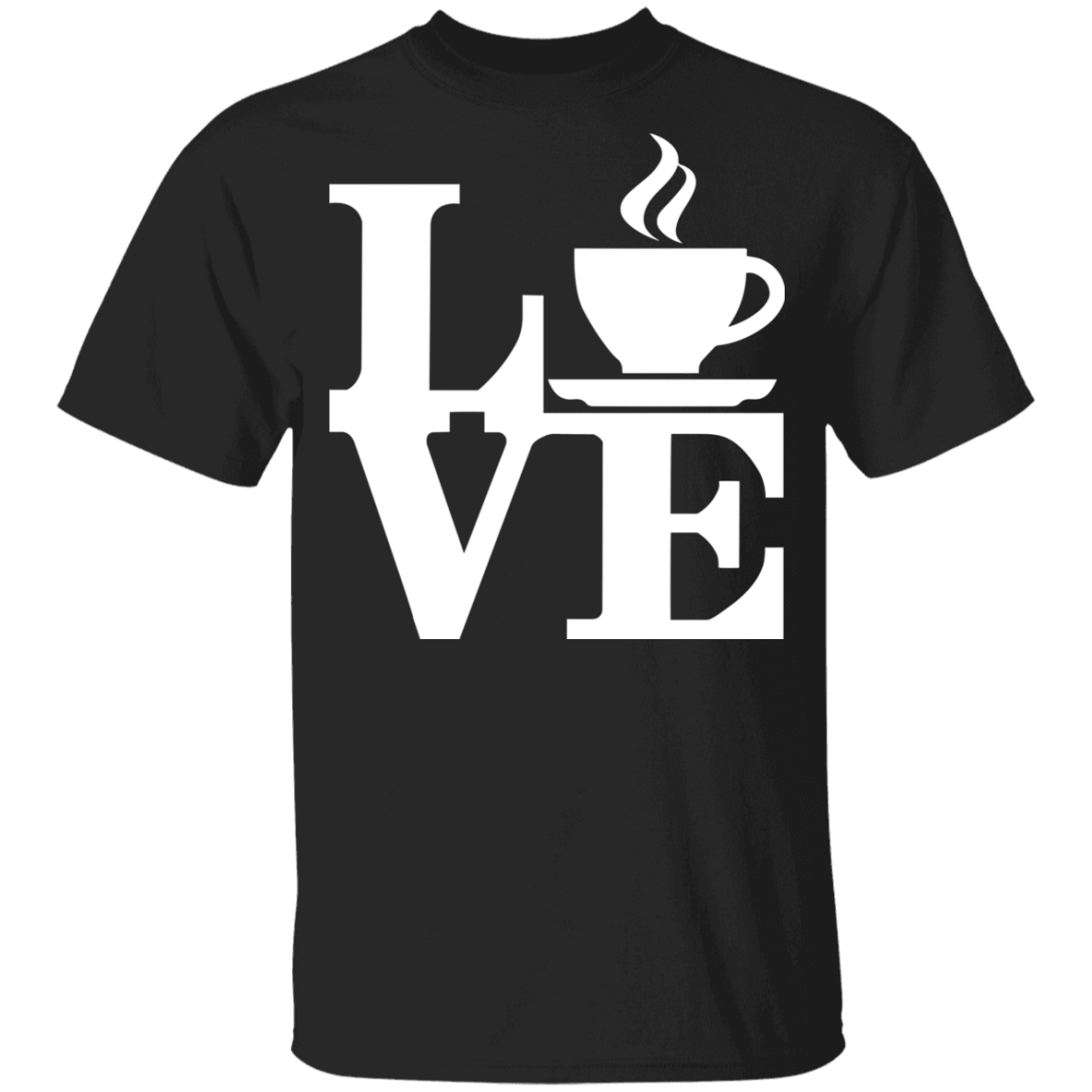 T-Shirts Black / YXS Coffee Love Youth T-Shirt
