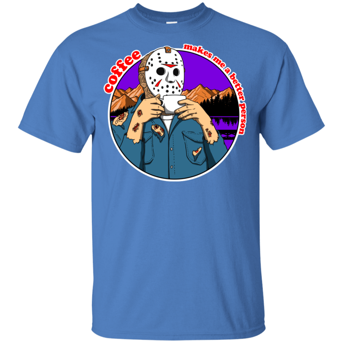 T-Shirts Iris / YXS Coffee Makes Me Better Youth T-Shirt