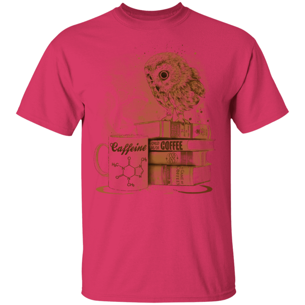 T-Shirts Heliconia / S Coffee Obsessed T-Shirt