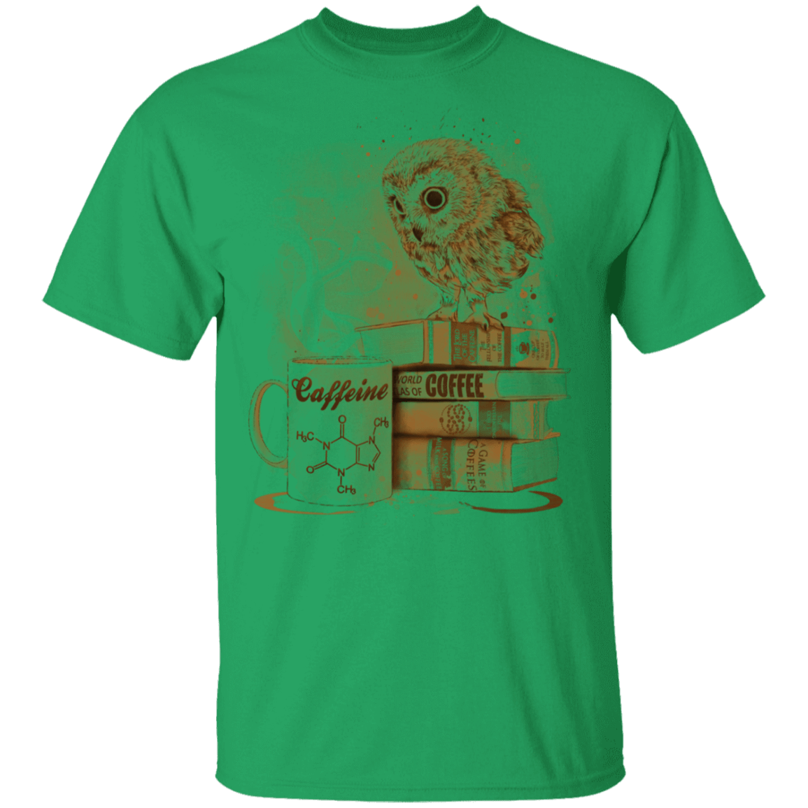 T-Shirts Irish Green / S Coffee Obsessed T-Shirt