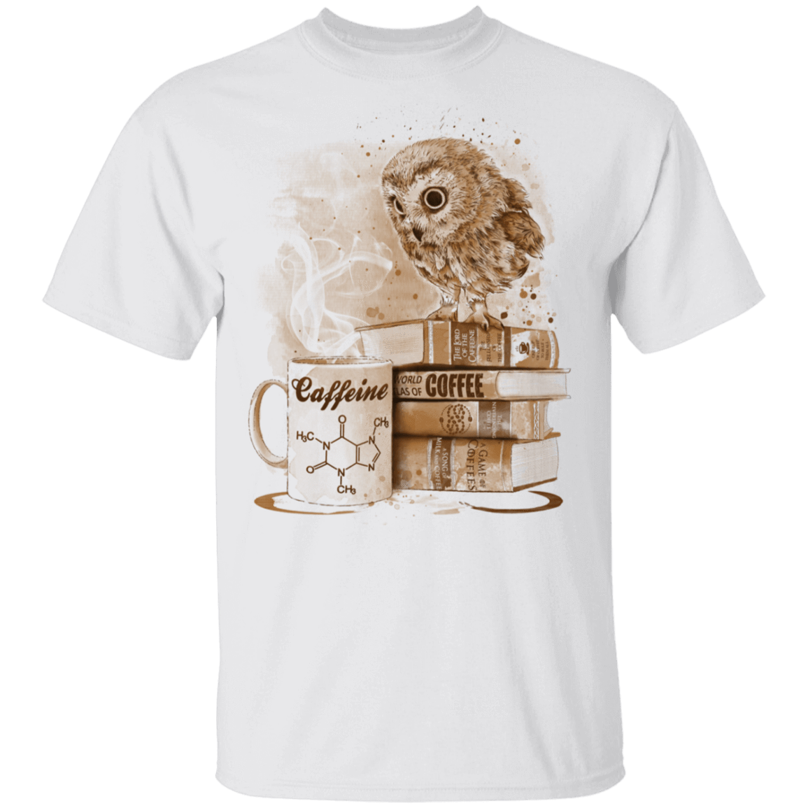 T-Shirts White / S Coffee Obsessed T-Shirt