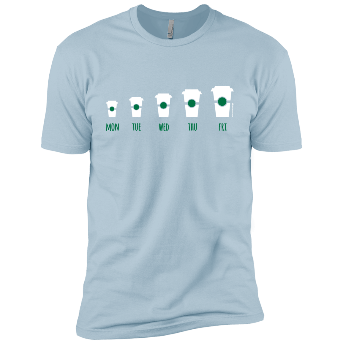 T-Shirts Light Blue / YXS Coffee Week Boys Premium T-Shirt