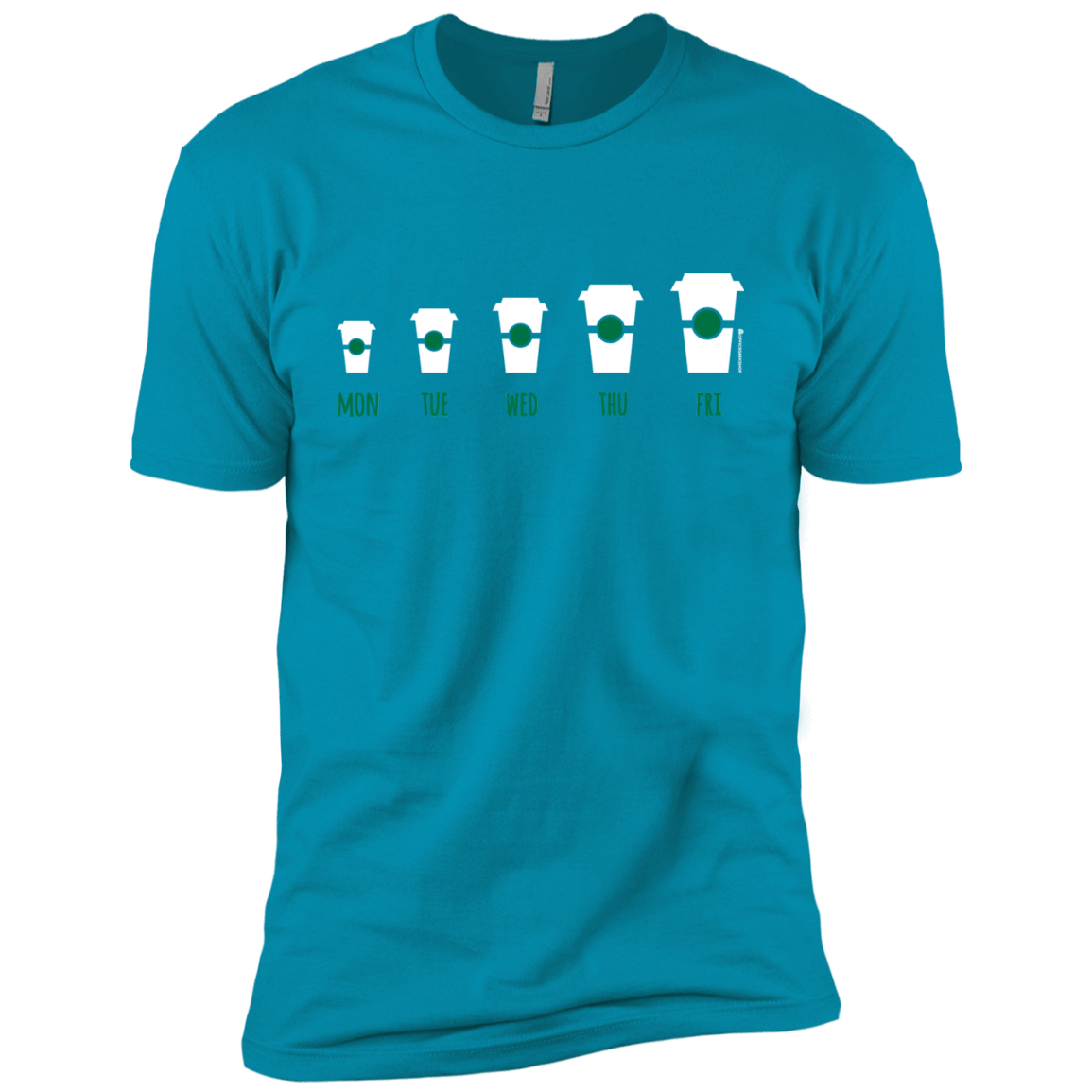 T-Shirts Turquoise / YXS Coffee Week Boys Premium T-Shirt