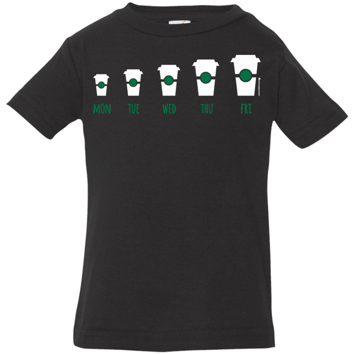 T-Shirts Black / 6 Months Coffee Week Infant Premium T-Shirt