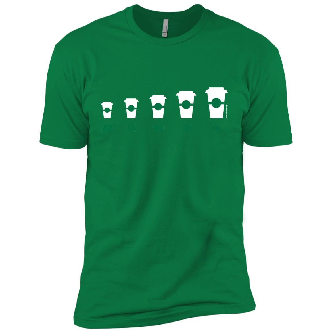 T-Shirts Kelly Green / X-Small Coffee Week Men's Premium T-Shirt
