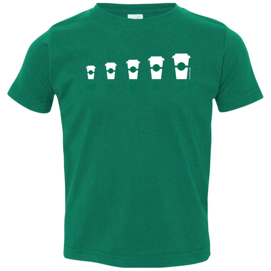 T-Shirts Kelly / 2T Coffee Week Toddler Premium T-Shirt