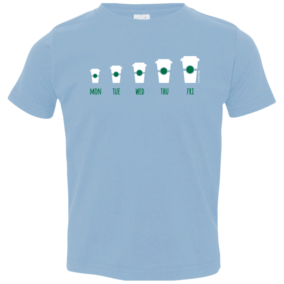 T-Shirts Light Blue / 2T Coffee Week Toddler Premium T-Shirt