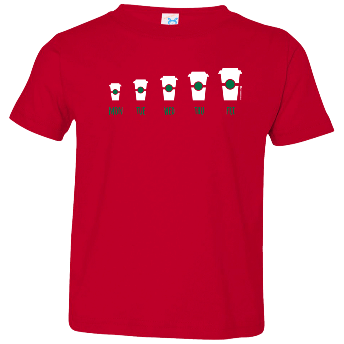 T-Shirts Red / 2T Coffee Week Toddler Premium T-Shirt