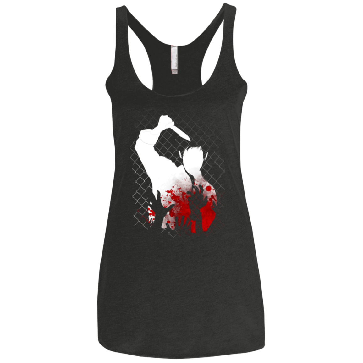 T-Shirts Vintage Black / X-Small Cold Blooded Women's Triblend Racerback Tank