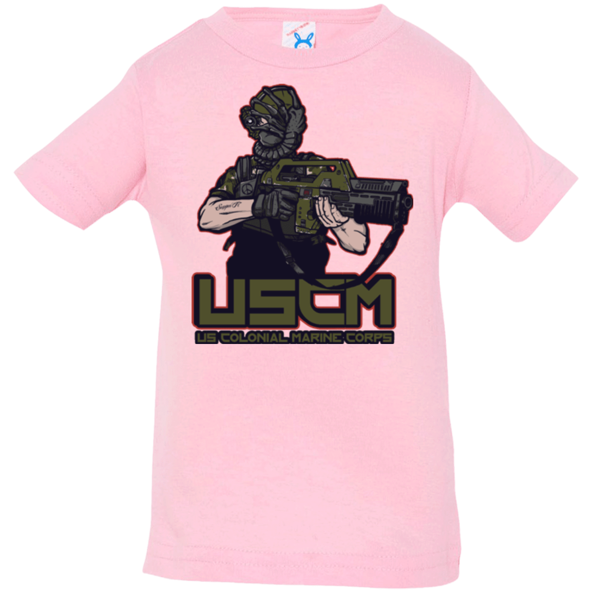 T-Shirts Pink / 6 Months Colonial Facehugger Infant PremiumT-Shirt