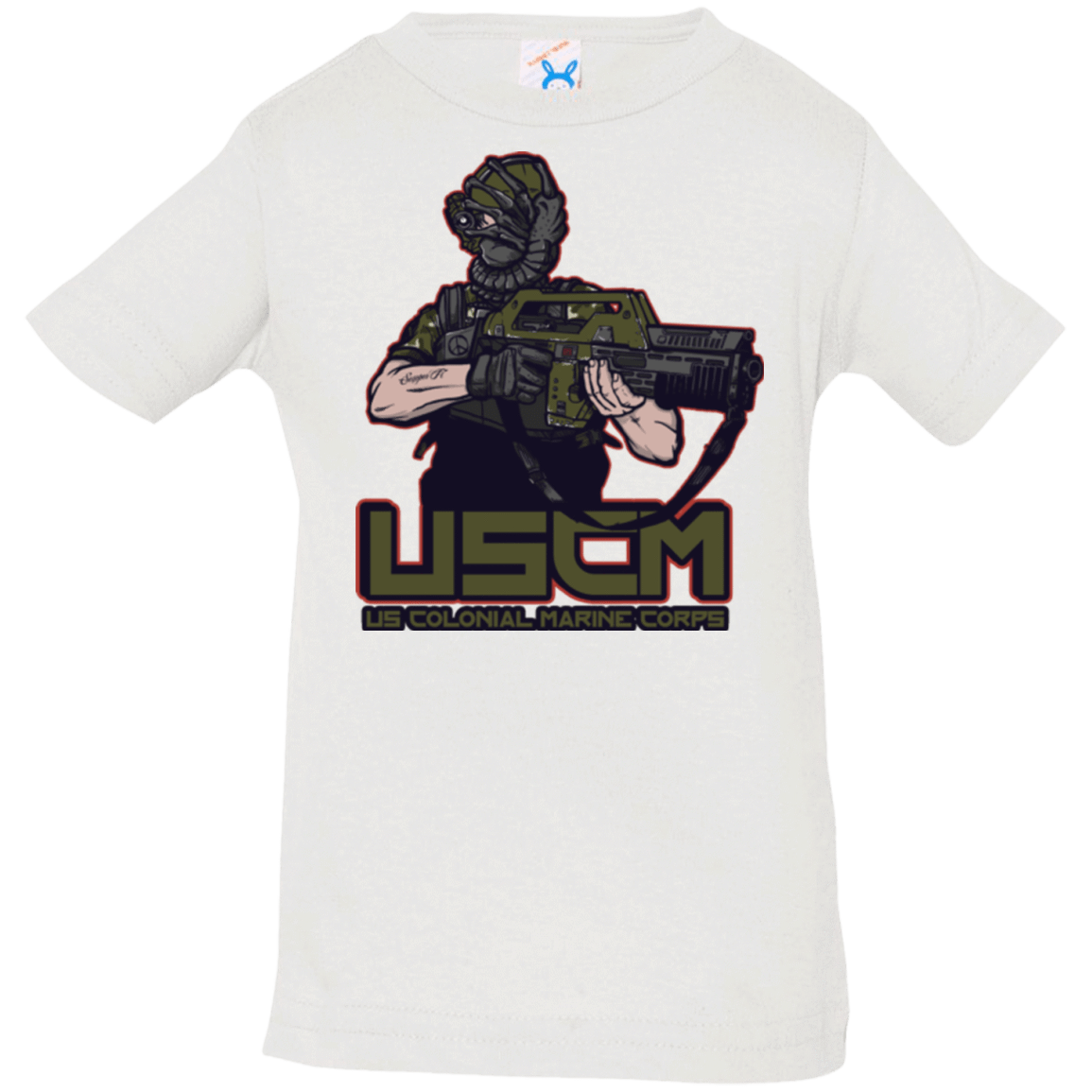 T-Shirts White / 6 Months Colonial Facehugger Infant PremiumT-Shirt